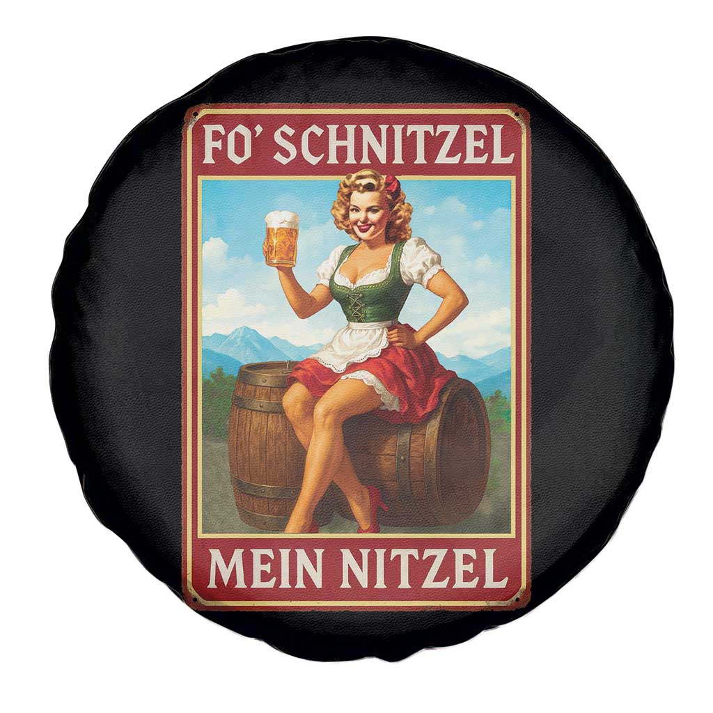 Funny Oktoberfest Spare Tire Cover German Octoberfest Matching Drinking Beer Pun Up Girl - Wonder Print Shop