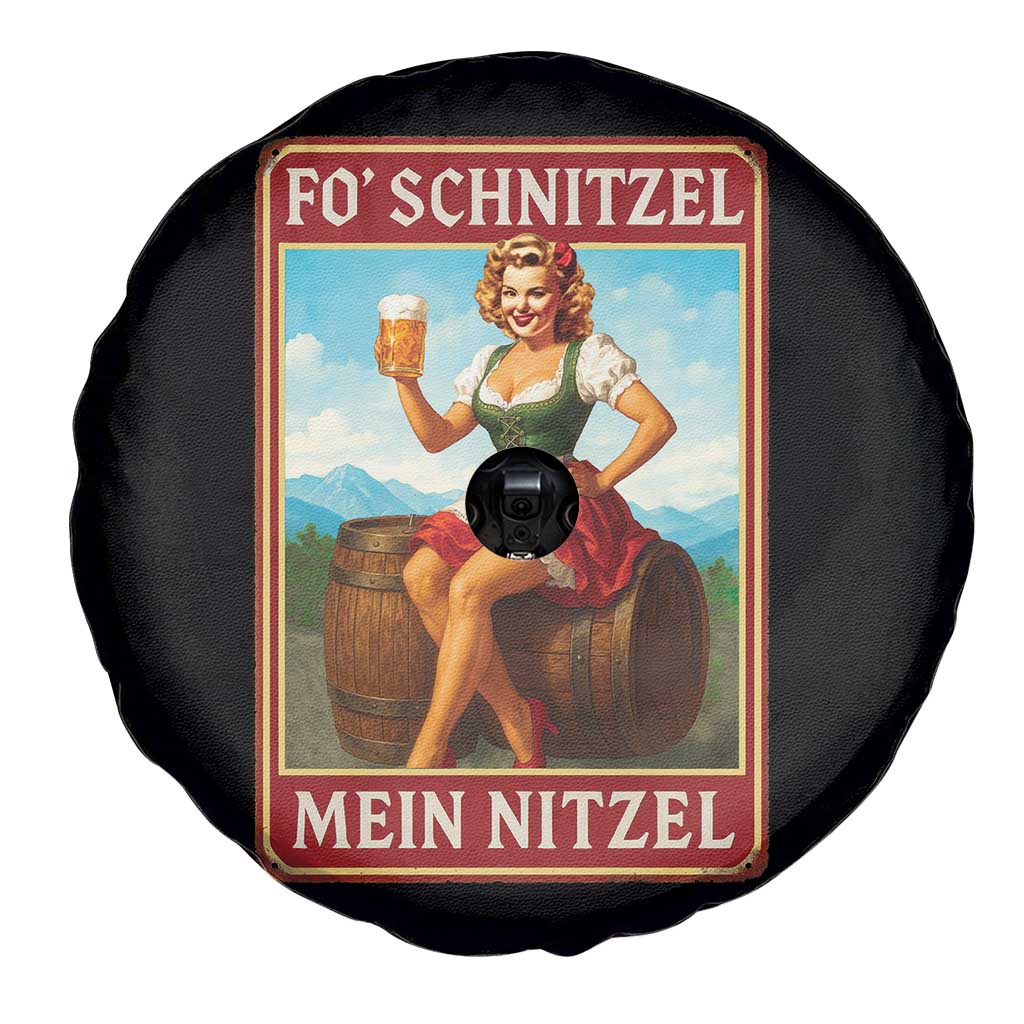 Funny Oktoberfest Spare Tire Cover German Octoberfest Matching Drinking Beer Pun Up Girl - Wonder Print Shop