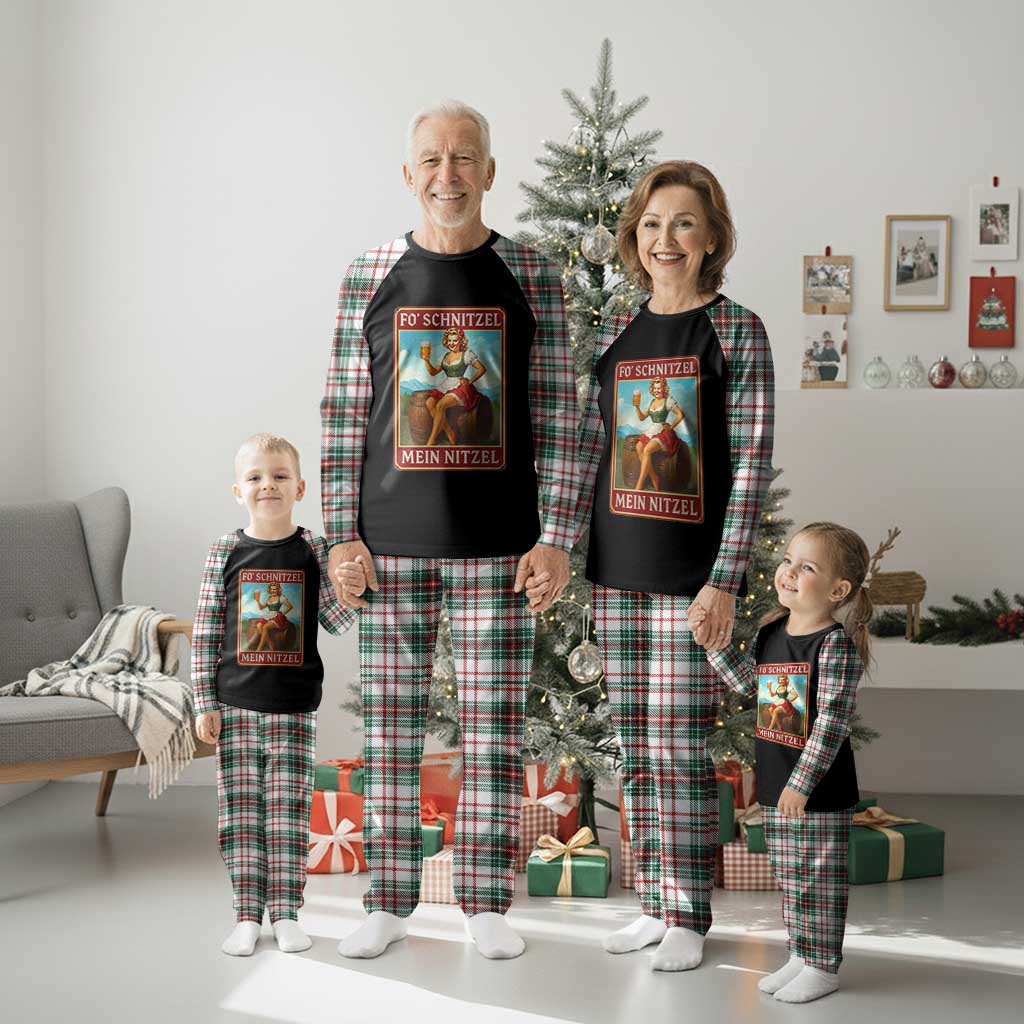 Funny Oktoberfest Plaid Pajama Set German Octoberfest Matching Drinking Beer Pun Up Girl - Wonder Print Shop