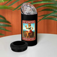 Funny Oktoberfest 4 in 1 Can Cooler Tumbler German Octoberfest Matching Drinking Beer Pun Up Girl - Wonder Print Shop