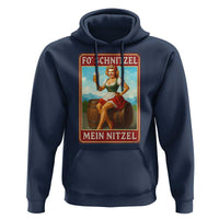 Funny Oktoberfest Hoodie German Octoberfest Matching Drinking Beer Pun Up Girl - Wonder Print Shop
