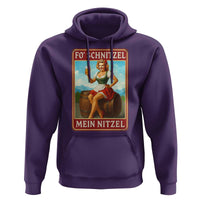 Funny Oktoberfest Hoodie German Octoberfest Matching Drinking Beer Pun Up Girl - Wonder Print Shop