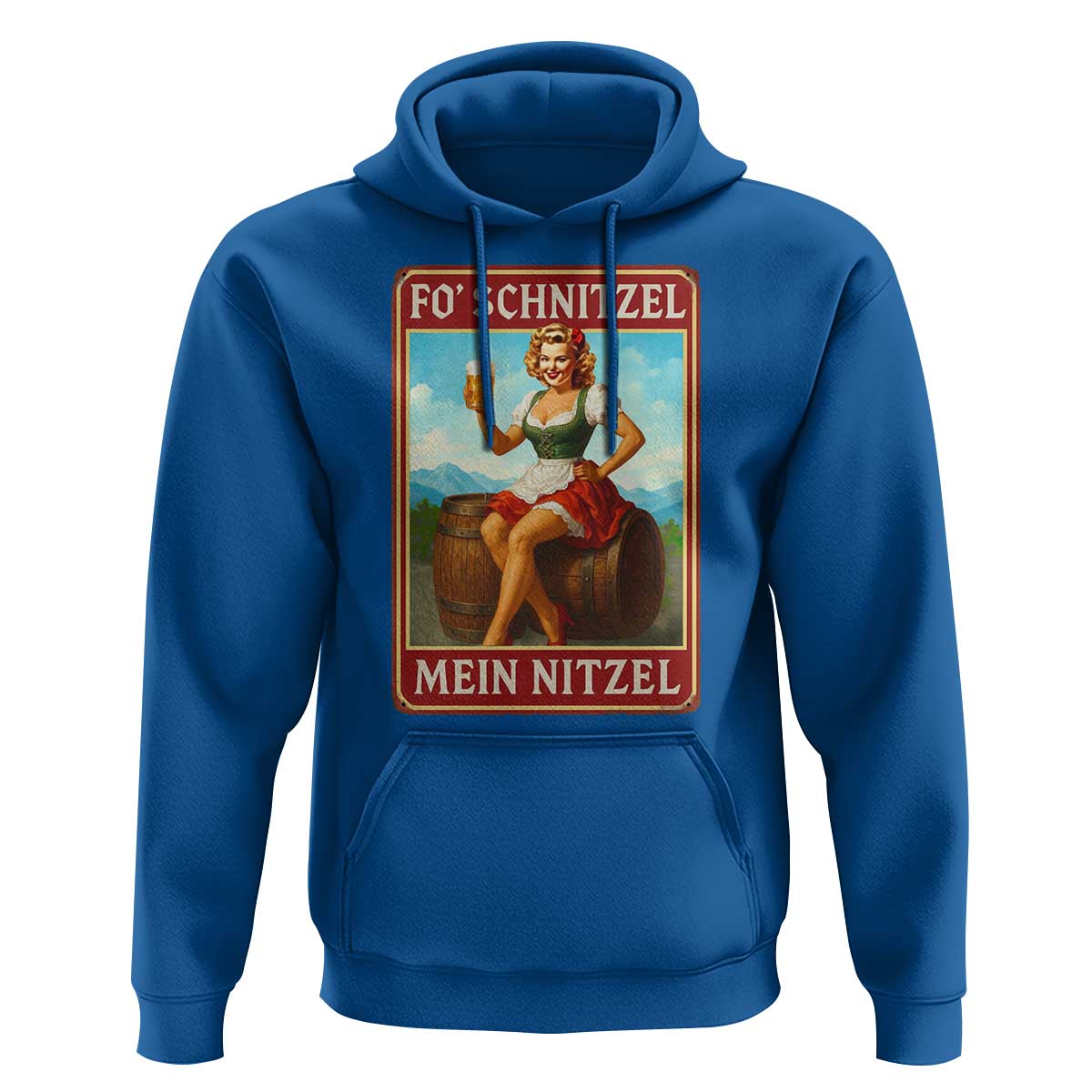 Funny Oktoberfest Hoodie German Octoberfest Matching Drinking Beer Pun Up Girl - Wonder Print Shop