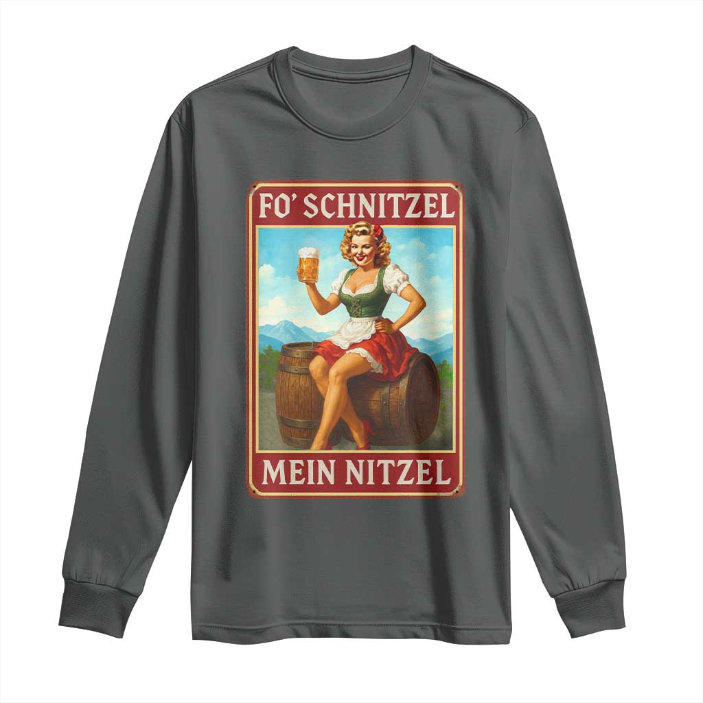 Funny Oktoberfest Long Sleeve Shirt German Octoberfest Matching Drinking Beer Pun Up Girl - Wonder Print Shop