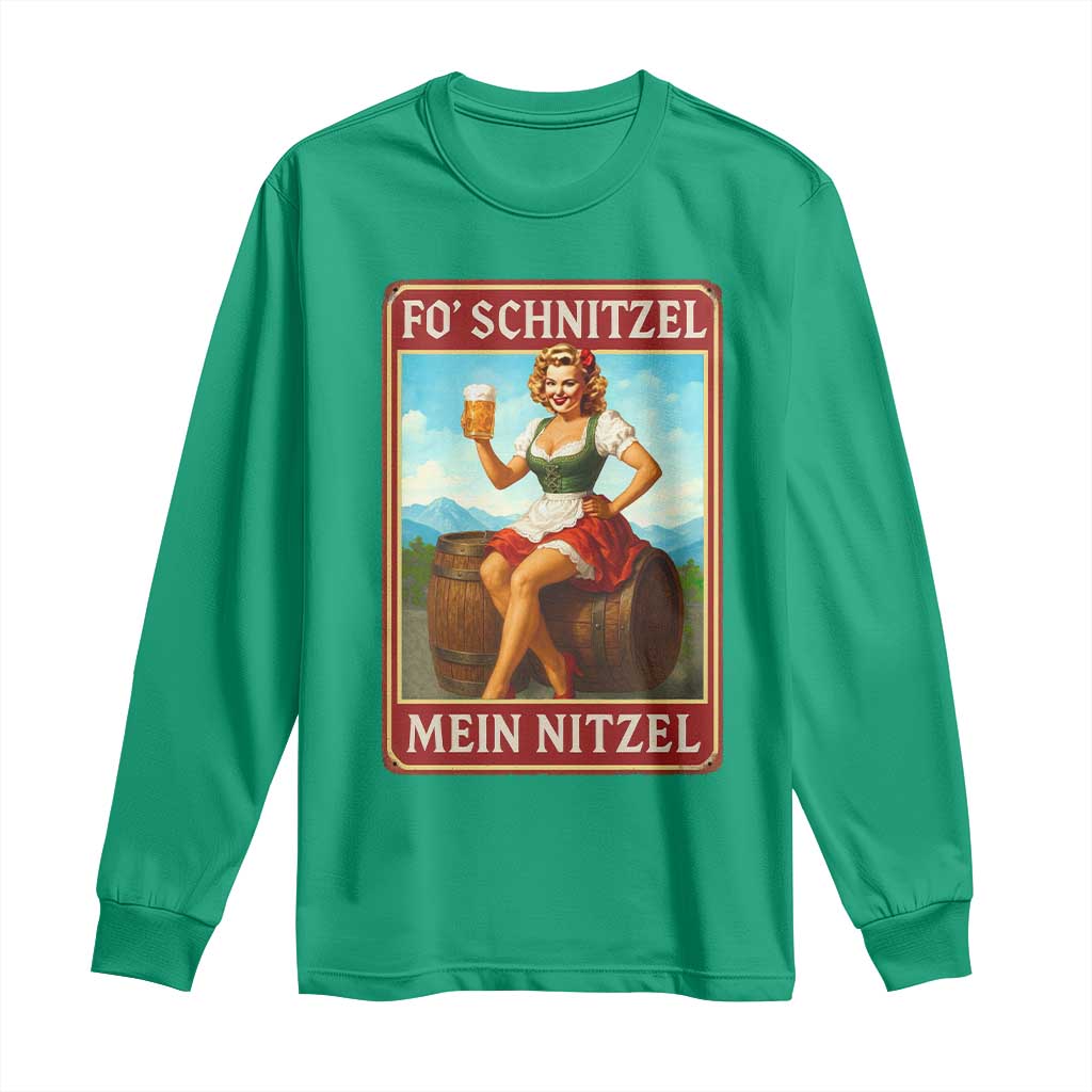 Funny Oktoberfest Long Sleeve Shirt German Octoberfest Matching Drinking Beer Pun Up Girl - Wonder Print Shop
