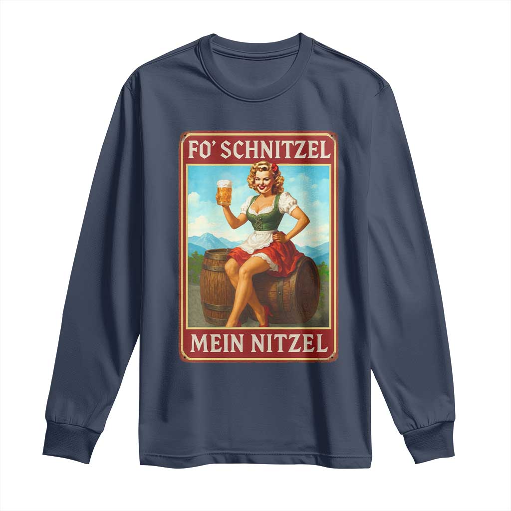 Funny Oktoberfest Long Sleeve Shirt German Octoberfest Matching Drinking Beer Pun Up Girl - Wonder Print Shop