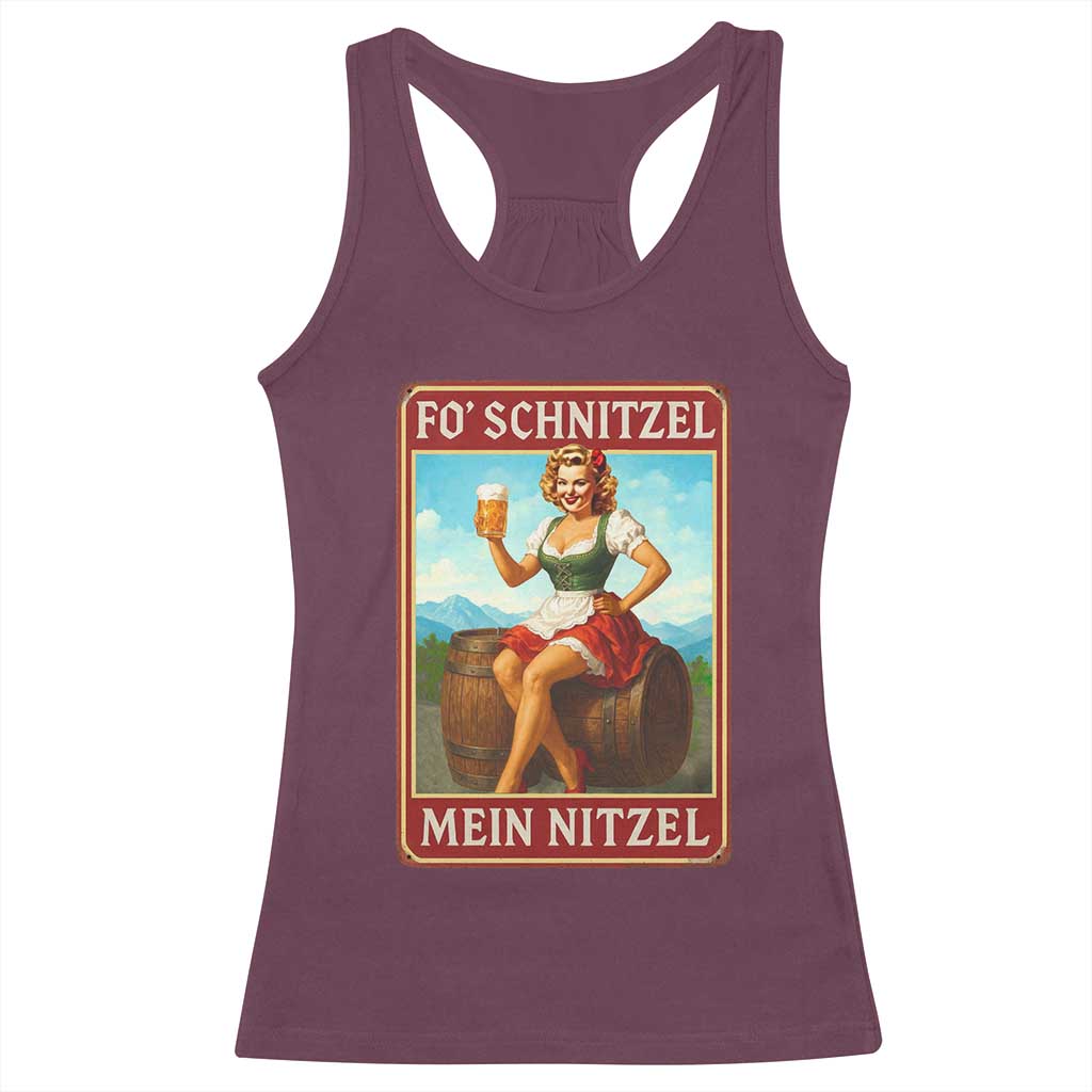 Funny Oktoberfest Racerback Tank Top German Octoberfest Matching Drinking Beer Pun Up Girl - Wonder Print Shop