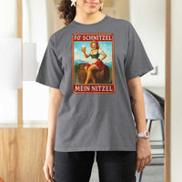 Funny Oktoberfest T Shirt For Women German Octoberfest Matching Drinking Beer Pun Up Girl - Wonder Print Shop