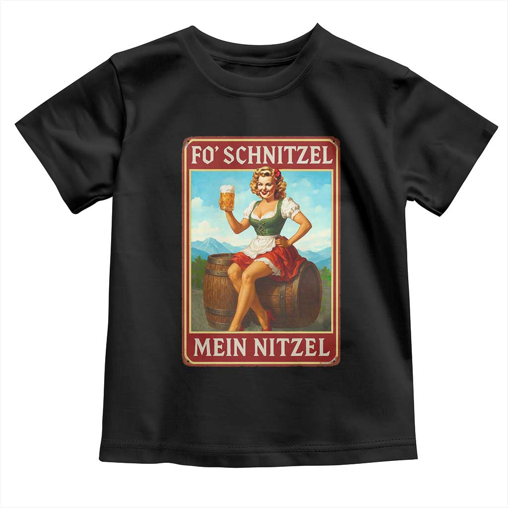 Funny Oktoberfest Toddler T Shirt German Octoberfest Matching Drinking Beer Pun Up Girl - Wonder Print Shop