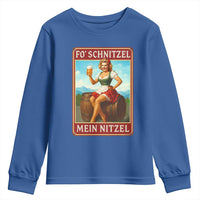 Funny Oktoberfest Youth Sweatshirt German Octoberfest Matching Drinking Beer Pun Up Girl - Wonder Print Shop