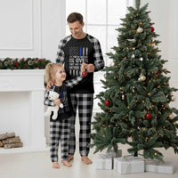 Police Retirement Plaid Pajama Set My Time In Uniform Is Over USA Flag Retied Officer Gifts
