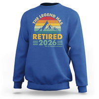 Retired 2026 Not My Problem Anymore Sweatshirt Vintage Retirement Gift