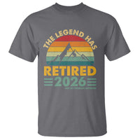 Retired 2026 Not My Problem Anymore T Shirt Vintage Retirement Gift