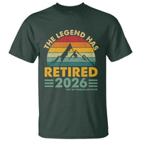 Retired 2026 Not My Problem Anymore T Shirt Vintage Retirement Gift