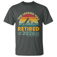Retired 2026 Not My Problem Anymore T Shirt Vintage Retirement Gift