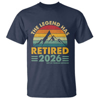 Retired 2026 Not My Problem Anymore T Shirt Vintage Retirement Gift