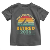 Retired 2026 Not My Problem Anymore Toddler T Shirt Vintage Retirement Gift