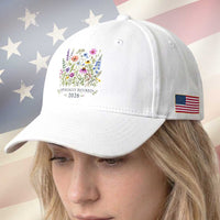 Officially Retired 2026 Wildflowers Botanical Floral Graphic Baseball Cap