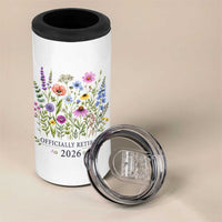 Officially Retired 2026 Wildflowers Botanical Floral Graphic 4 in 1 Can Cooler Tumbler