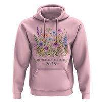 Officially Retired 2026 Wildflowers Botanical Floral Graphic Hoodie