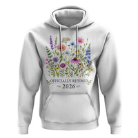 Officially Retired 2026 Wildflowers Botanical Floral Graphic Hoodie