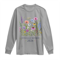 Officially Retired 2026 Wildflowers Botanical Floral Graphic Long Sleeve Shirt