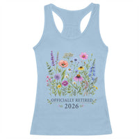 Officially Retired 2026 Wildflowers Botanical Floral Graphic Racerback Tank Top