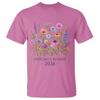 Officially Retired 2026 Wildflowers Botanical Floral Graphic T Shirt