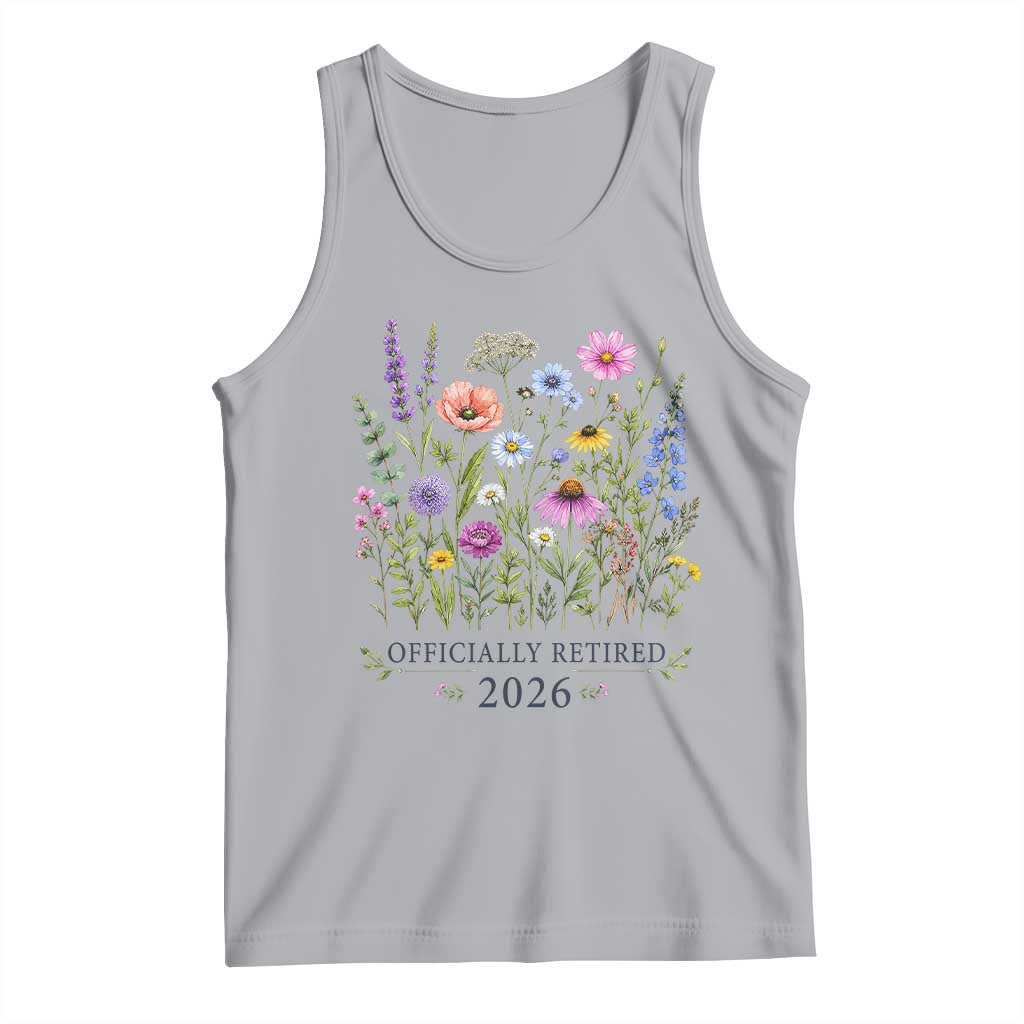 Officially Retired 2026 Wildflowers Botanical Floral Graphic Tank Top