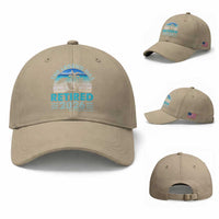 The Legend Has Retired 2026 Baseball Cap Vintage Tropical Beach Sunset Graphic Ocean Vibes