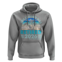 The Legend Has Retired 2026 Hoodie Vintage Tropical Beach Sunset Graphic Ocean Vibes