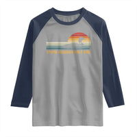 Stupid Canadian Wolf Bird Raglan Shirt Retro LGBT Hockey Fan - Wonder Print Shop