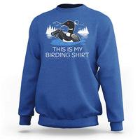 Funny Birding Sweatshirt Loon Bird Watching - Wonder Print Shop