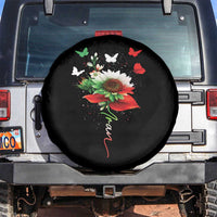 Iran Spare Tire Cover Free Iran Protest Sunflower Flag