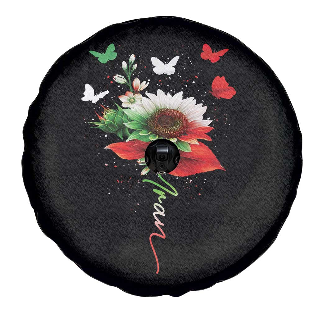 Iran Spare Tire Cover Free Iran Protest Sunflower Flag