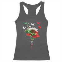 Iran Racerback Tank Top Free Iran Protest Sunflower Flag