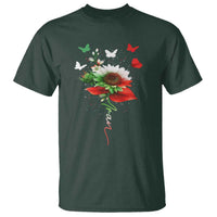 Iran T Shirt Free Iran Protest Sunflower Flag