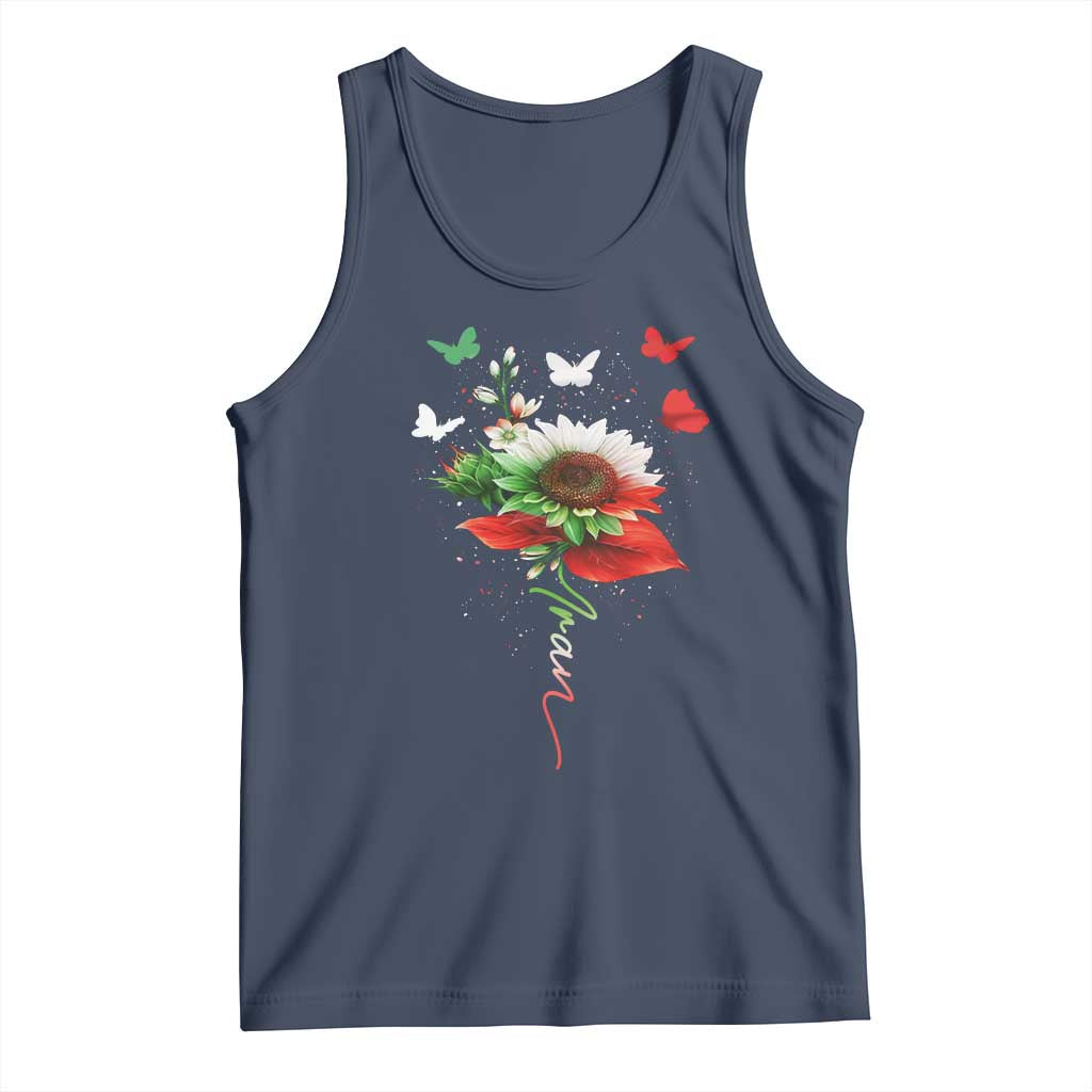 Iran Tank Top Free Iran Protest Sunflower Flag