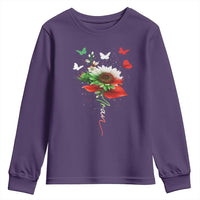 Iran Youth Sweatshirt Free Iran Protest Sunflower Flag