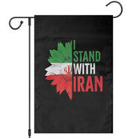 Sunflower Iran Flag Garden Flag Persian Freedom I Stand With Iran