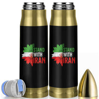 Sunflower Iran Flag Bullet Tumbler Persian Freedom I Stand With Iran