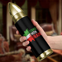 Sunflower Iran Flag Bullet Tumbler Persian Freedom I Stand With Iran