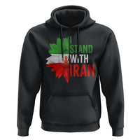 Sunflower Iran Flag Hoodie Persian Freedom I Stand With Iran