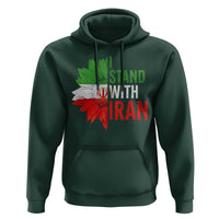 Sunflower Iran Flag Hoodie Persian Freedom I Stand With Iran