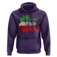 Sunflower Iran Flag Hoodie Persian Freedom I Stand With Iran