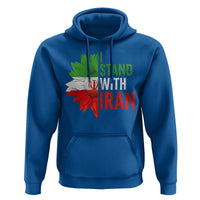 Sunflower Iran Flag Hoodie Persian Freedom I Stand With Iran