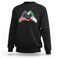 Iran Sweatshirt No War Yes Hummanity Persian American Flag Heart Political Statement