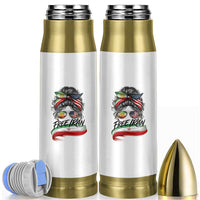 Free Iran Bullet Tumbler Persian American Pride Lion Sun Flag Messy Bun