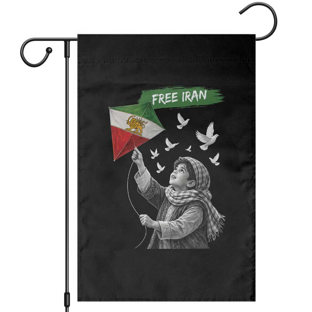 Free Iran Garden Flag Lion And Sun Flag Persian Freedom Movement