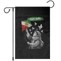 Free Iran Garden Flag Lion And Sun Flag Persian Freedom Movement